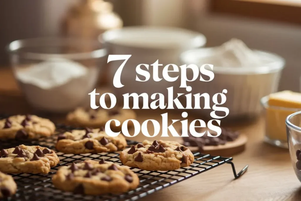 7 steps to making cookies