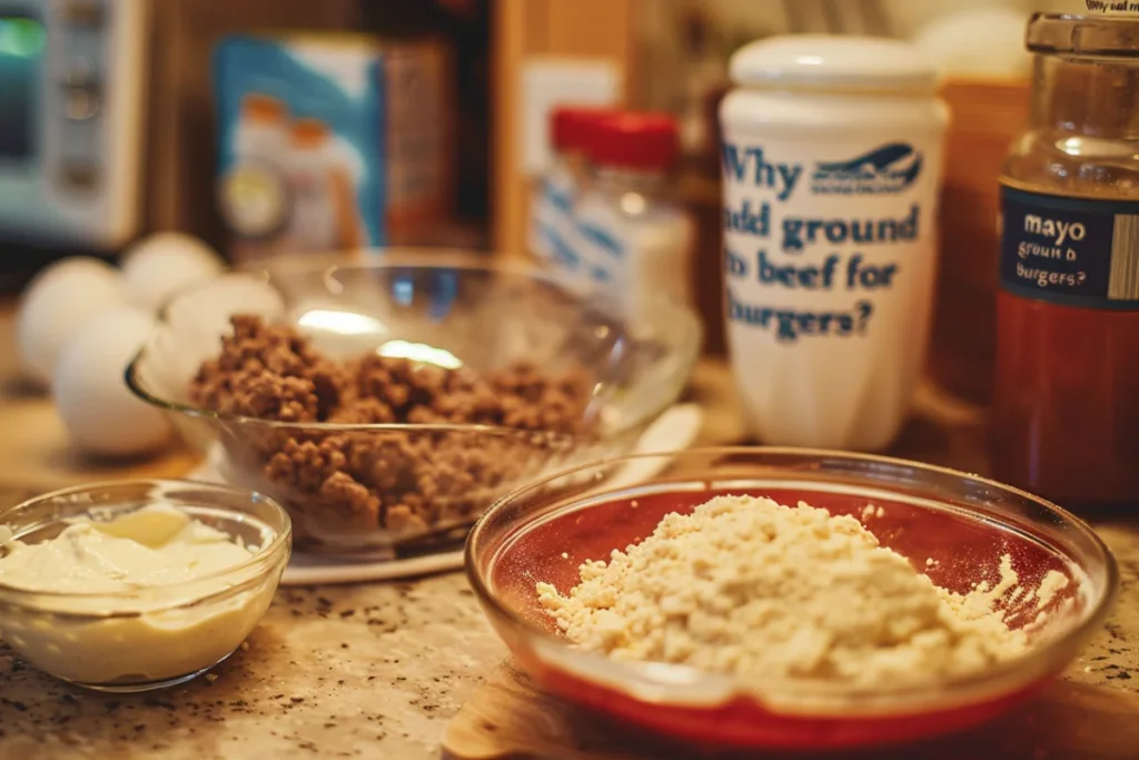 Why Add Mayo to Ground Beef for Burgers